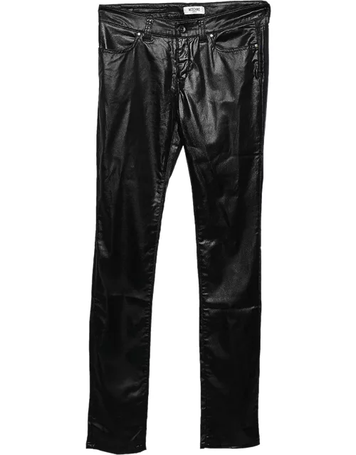 Moschino Jeans Black Synthetic Pants