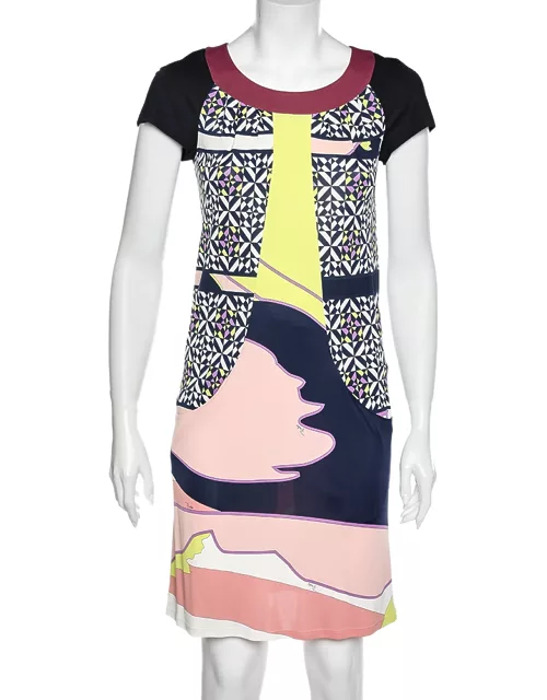 Emilio Pucci Multicolor Printed jersey Shift Dress