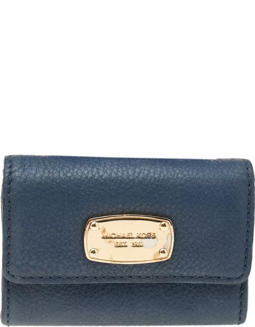 Michael Kors Blue Leather Wallet