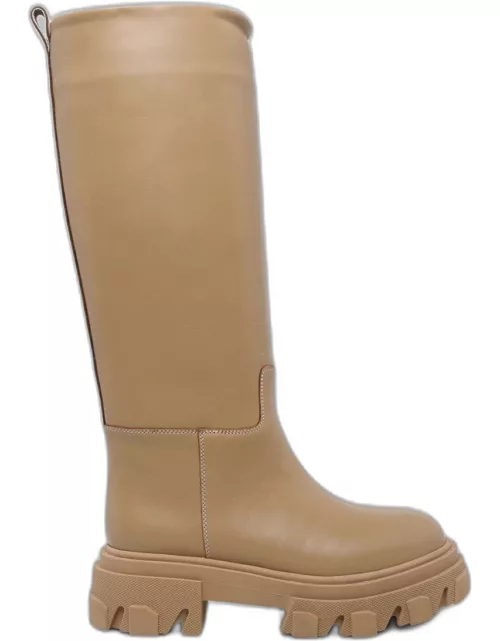 GIA X PERNILLE TEISBAEK Beige Leather Boot