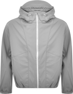 Emporio Armani Peaked Hood Jacket Grey