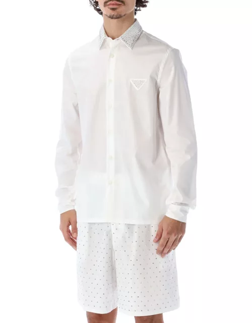 Prada Studded Cotton Shirt