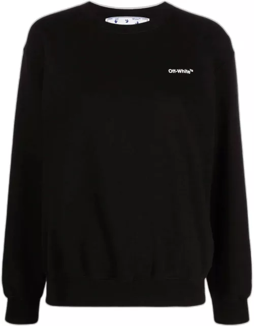 Logo print black Sweatshirt