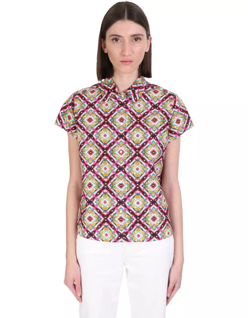 A.P.C. Marina Shirt In Multicolor Cotton