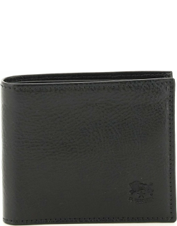 Il Bisonte Double Cowhide Leather Bifold Wallet