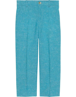 Gucci Unisex Light Blue Trousers