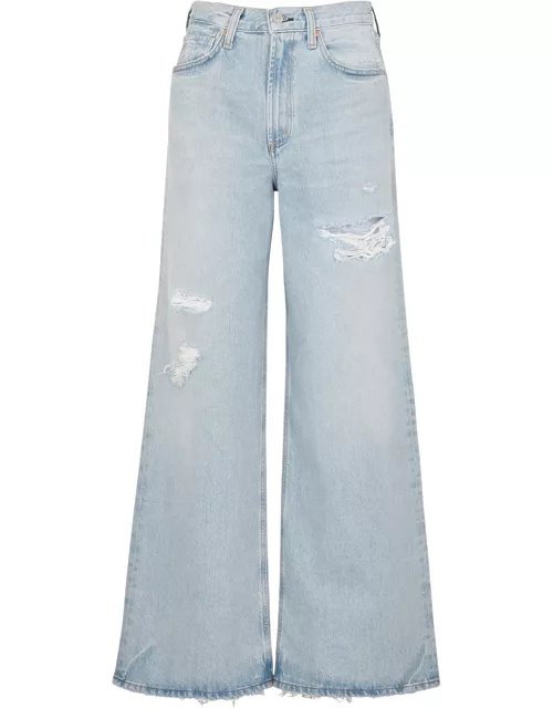 Nudie Jeans Lean Dean Slim-leg Jeans - Mid Blu - 28 (W28 / XS)