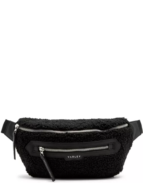 Varley Kansa Faux Shearling Belt Bag, Belt Bags, Black, One