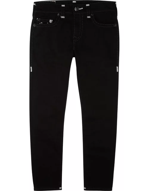 Rocco black slim-leg jeans