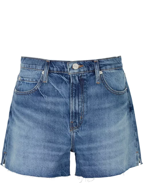 Frame The Vintage Relaxed Denim Shorts - Blue - 30 (W30 / UK12 / M)