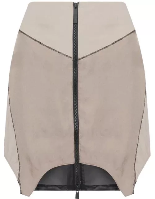 MCQ Mini Skirt Ld23 - Beige