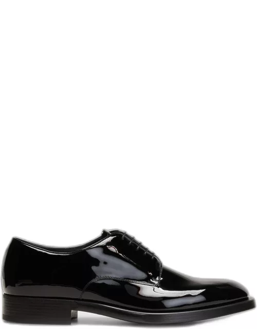 Men's Patent Leather Derby Shoe