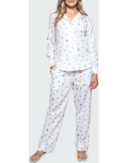 High Tea Cotton Long Pajama Set