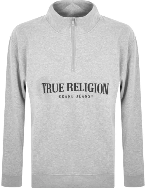 True Religion Relaxed Sweatshirt Grey