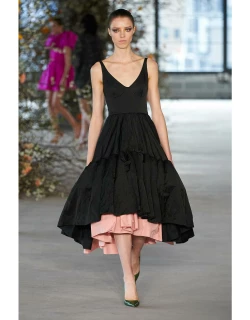 Jason Wu Collection Tiered Ruffle Cocktail Dres