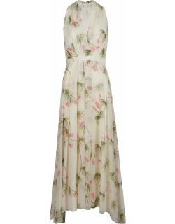 Giambattista Valli Sleeveless Floral Print Dress