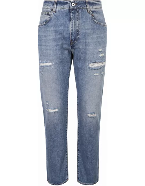 14 Bros Ripped Effect Jean