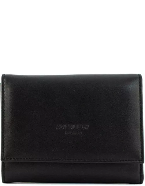 Avenue 67 Black Leather Wallet