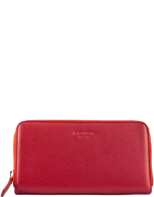 Avenue 67 Red Leather Wallet