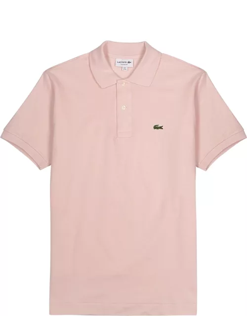 Lacoste Light Pink Piqué Cotton Polo Shirt