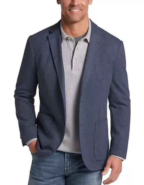 Collection by Michael Strahan Men's Michael Strahan Modern Fit Knit Sport Coat Blue