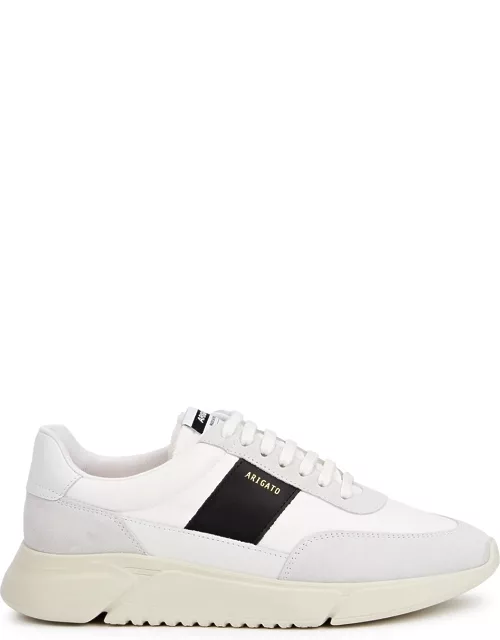 Axel Arigato Genesis Vintage Runner White Panelled Sneakers - White And Black