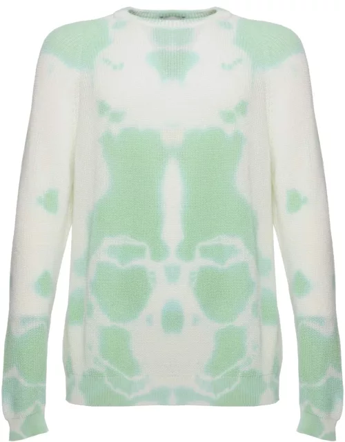 Family First Milano Sweater Tie-dye Green