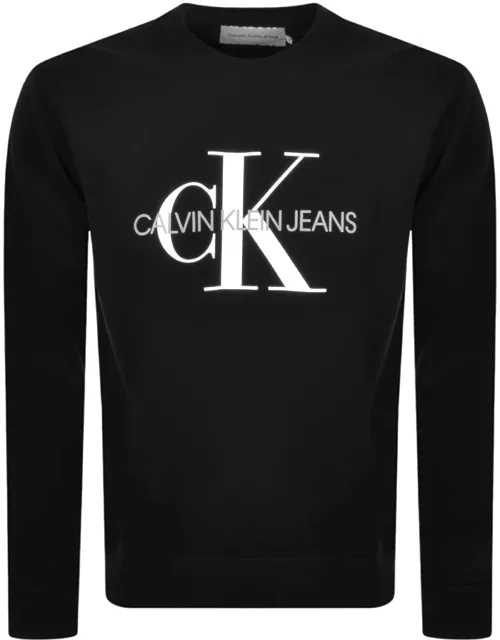 Calvin Klein Jeans Iconic Sweatshirt Black
