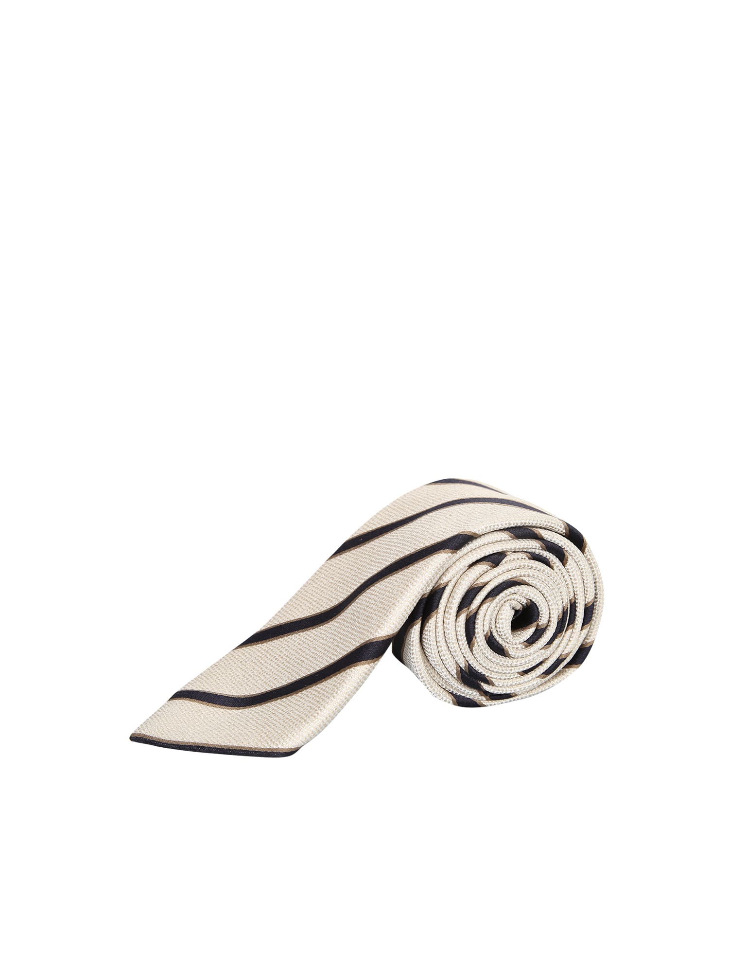 Lardini Striped Detail Tie