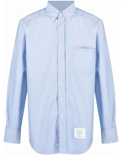 Thom Browne chest-pocket Oxford shirt