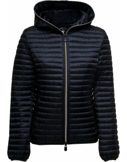 Save the Duck Black Alexis Quilted Nylon Down Jacket