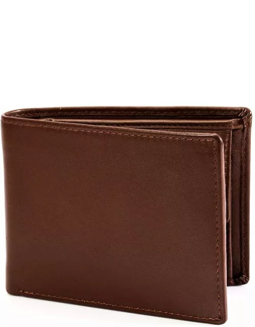 Dents Smooth Nappa Leather Trifold Wallet With Rfid Blocking Protection In Eng Tan