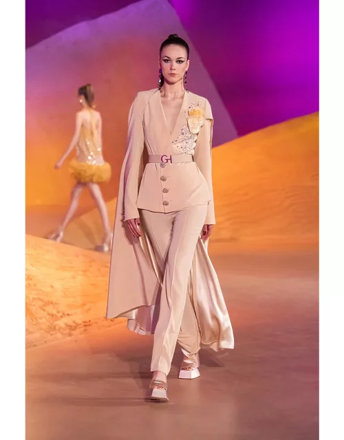 Georges Hobeika Fitted Jacket and Pant