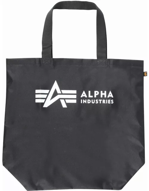 Alpha Industries Logo Shopper Bag