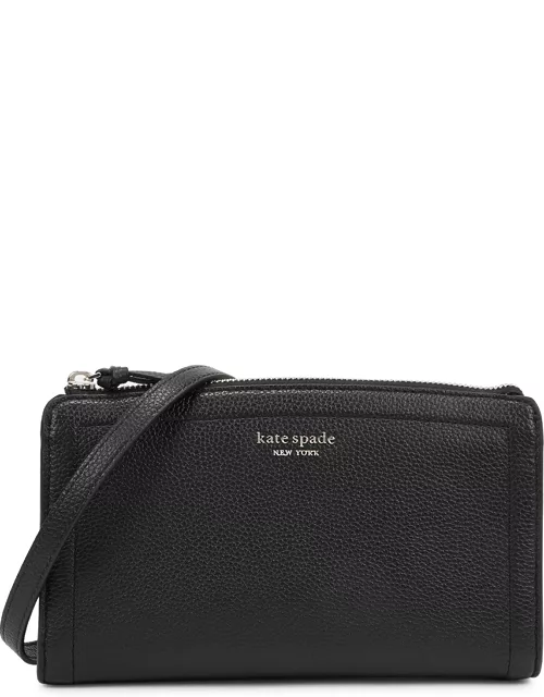 Kate Spade New York Knott Black Leather Cross-body Bag