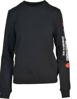 Love Moschino Womens Black Sweatshirt