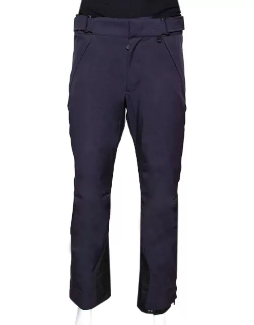 Moncler Navy Blue Synthetic Grenoble Trousers