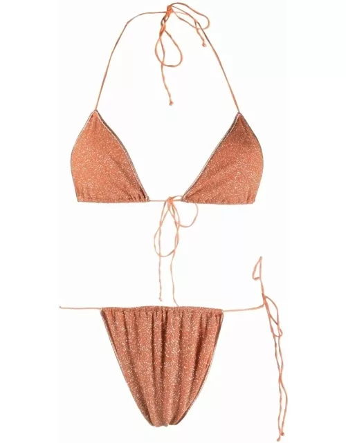 Orange Lumiére Bikini Set
