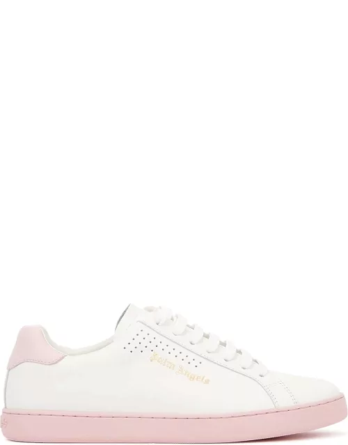 Palm One white leather sneakers