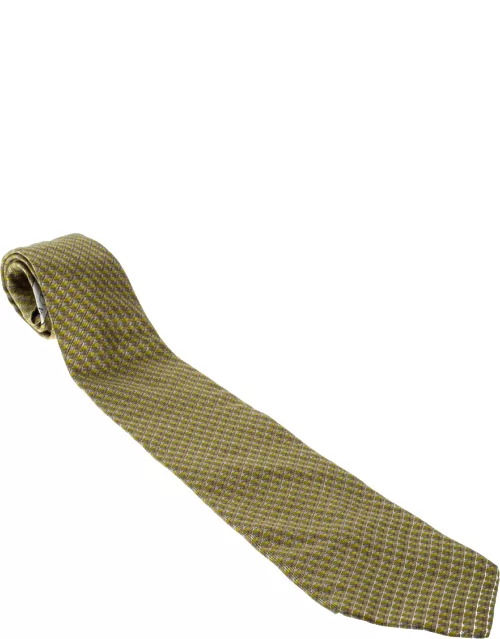 Valentino Vintage Multicolor Printed Silk Traditional Tie