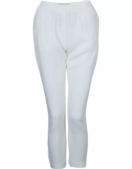 Stella McCartney White Zip Detail Pants
