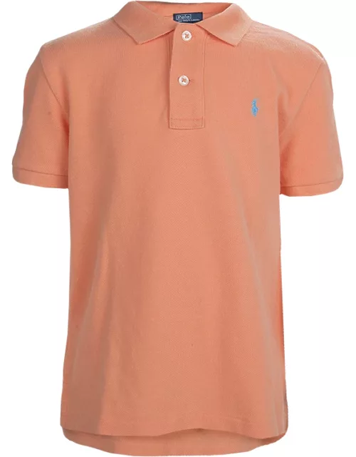 Polo By Ralph Lauren Orange Polo T-Shirt 6 Yr