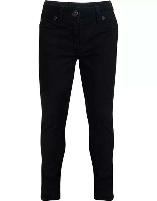 Little Marc Jacobs Black Zip Detail Skinny Jeans 6 Yr