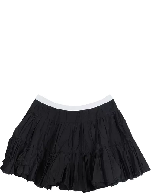 Roma e Tosca Black Cotton Skirt 14 Yr