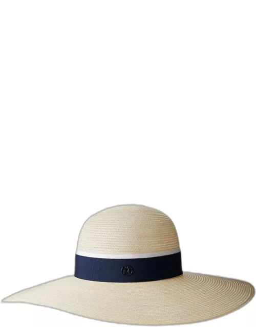 Large-Brim Straw Hat