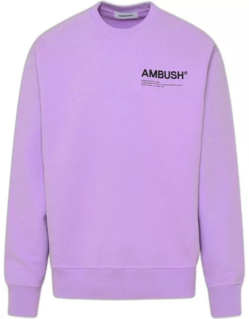 AMBUSH Lilac Cotton Workshop Sweatshirt