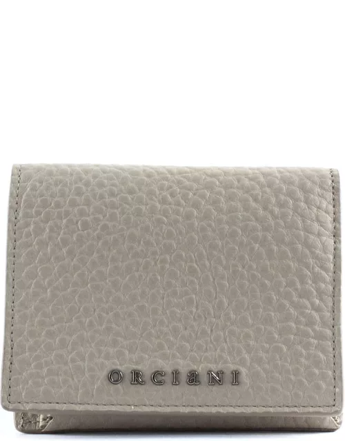 Orciani Beige Soft Leather Wallet