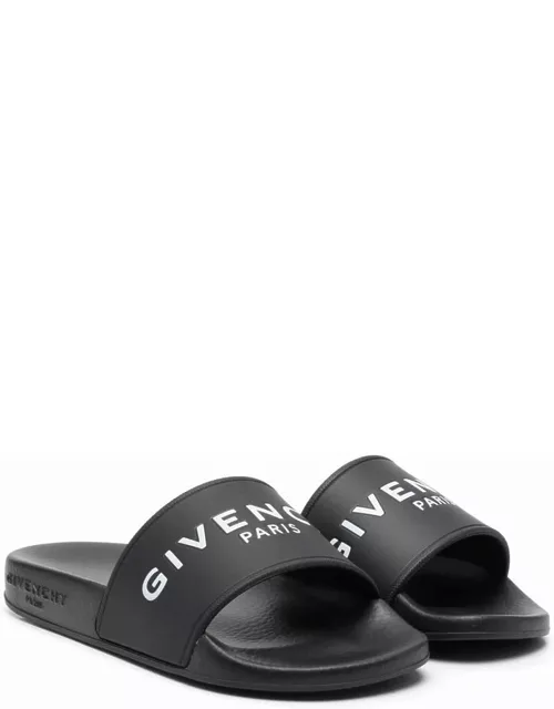 Givenchy Black Pvc Slipper