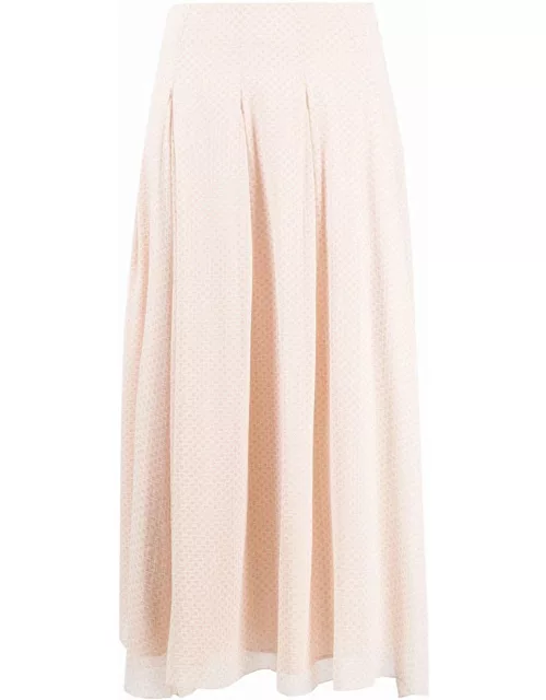 Fabiana Filippi Cotton A-line Skirt