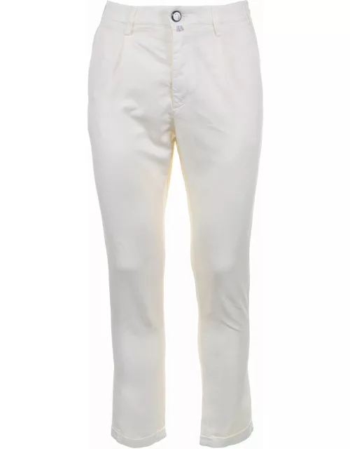 Jacob Cohen Trousers With Chino Pocket